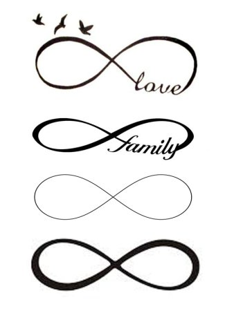 Векторные изображения бесконечность