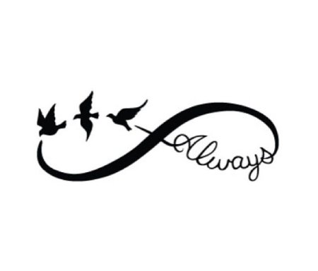 Знак бесконечности маленький