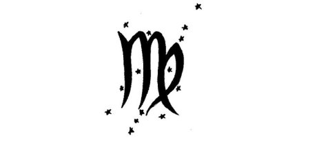Знак Девы эскиз
