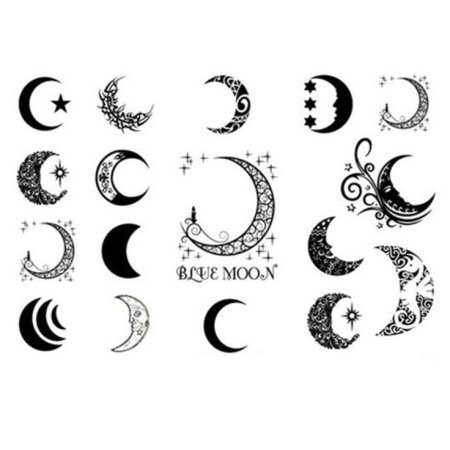 Триединая Луна тату