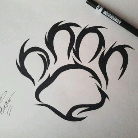 Знак бесконечности эскиз