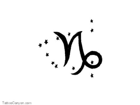 Эскизы тату знаки зодиака Козерог
