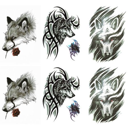 Тату волк