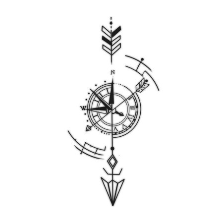 Компас эскиз