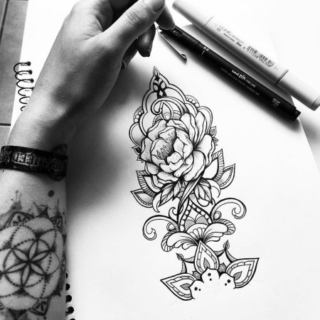 Эскизы тату на руку