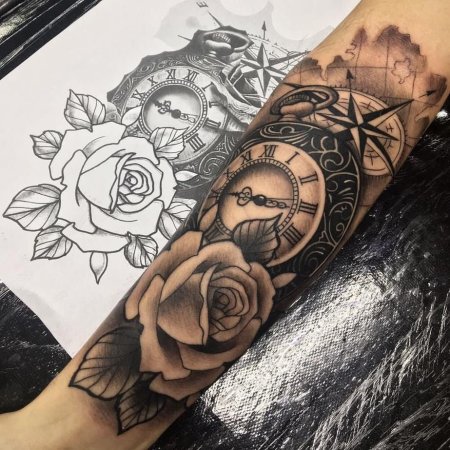 Эскизы тату на предплечье