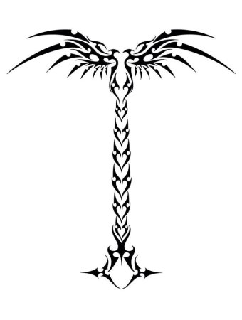 Тату на спине мужские эскизы