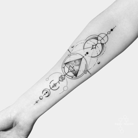 Linework предплечье