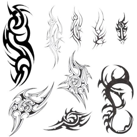 Тату узоры мужские