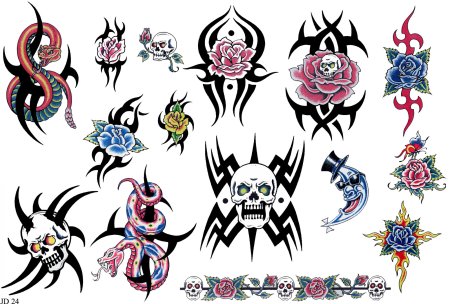 Классные тату для детей