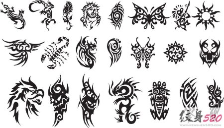 Маленькие тату узоры для мужчин