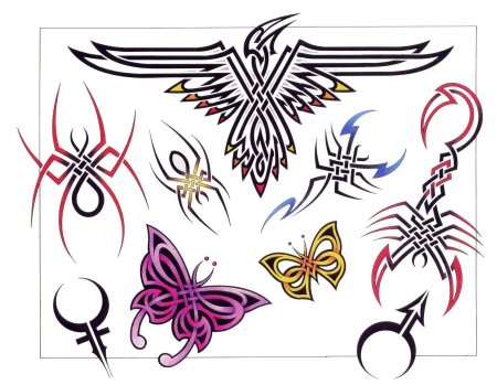 Лёгкие Татуировки для мальчиков