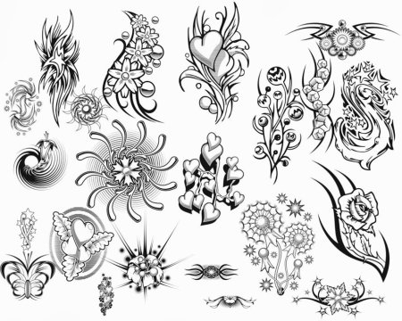 Тату эскизы женские