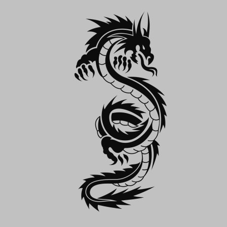 Трайбл китайский дракон