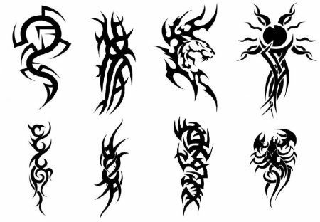 Тату ручкой для мальчиков легкие