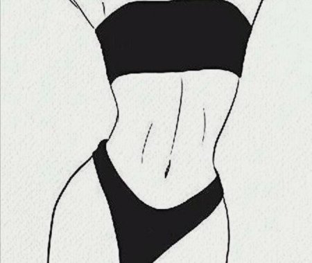 Тело для срисовки