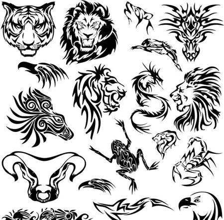 Тату животных