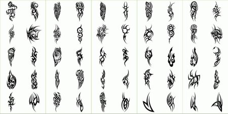 Маленькие тату узоры для мужчин