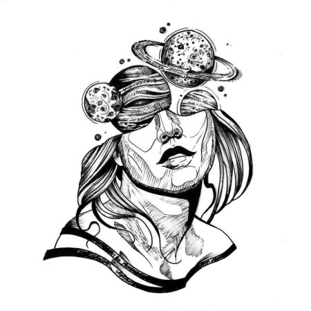 Неординарные эскизы тату