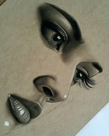 Три д рисунки карандашом