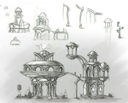 Архитектурный концепт арты