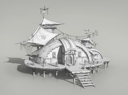 Стилизация архитектурных форм