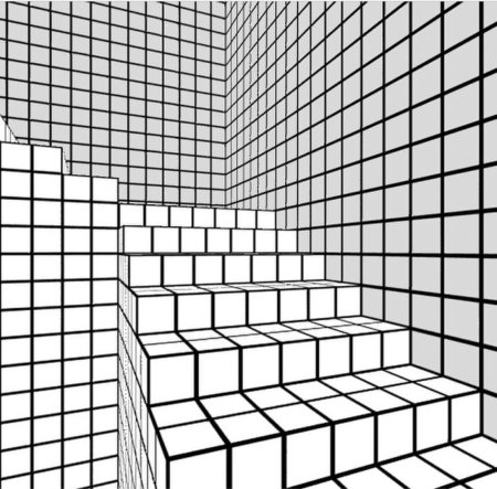 3d по клеточкам в тетради