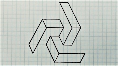 3д буквы по клеточкам