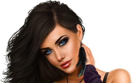 Красивые мультяшные девочки