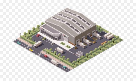 Склад изометрия вектор