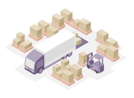 Логистический центр вектор