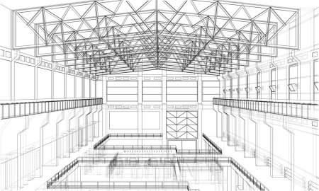 Проектировка склада эскиз