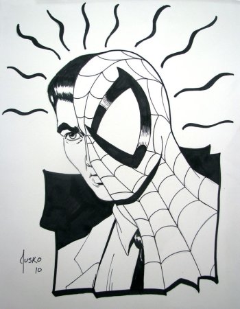 Железный человек нарисовать Марк 50