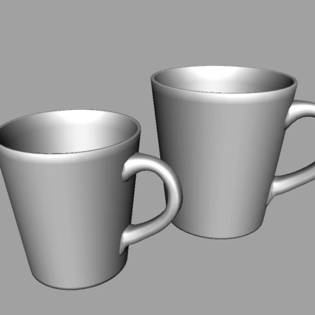 Кружка 3d модель