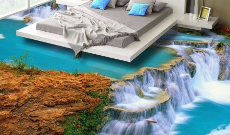 Наливные полы 3д