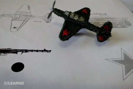 Самолёт из 3д ручки