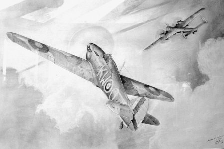 Самолет карандашом