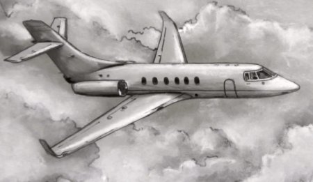 Самолет карандашом