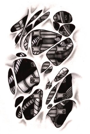 Тату эскизы 3d