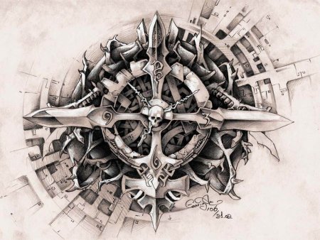 Биомеханика шестеренки эскиз