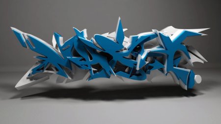 3д граффити