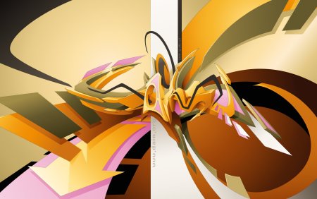 Необычная композиция Абстрактная