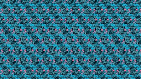 Стереограмма тигр