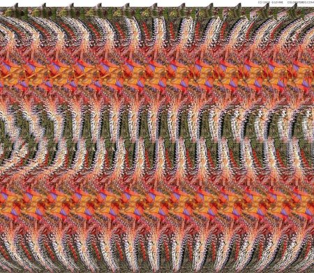 3д стереограммы для глаз