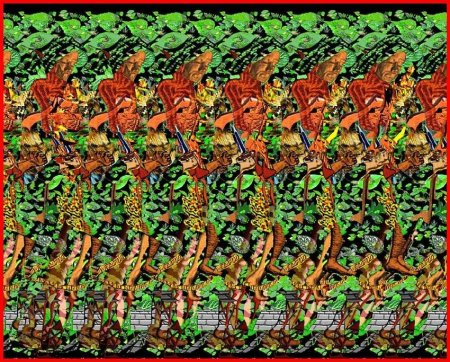 Красивые стереокартинки для улучшения зрения