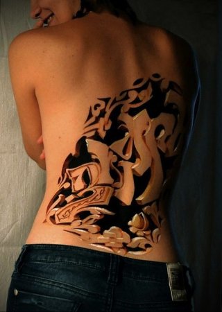 Красивые рисунки на теле