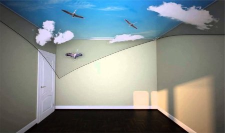 Натяжные потолки фотопечать 3d