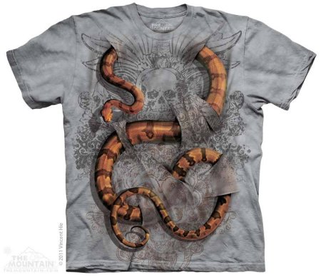 Футболка the Mountain змея
