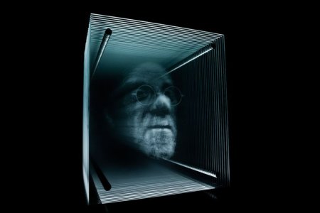 Зд портрет на стекле