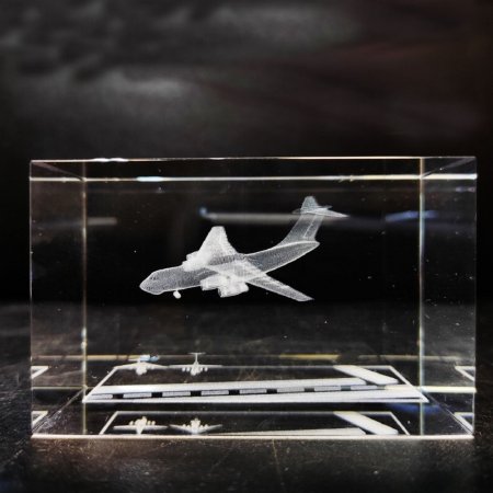 Ил76 лазерная гравировка